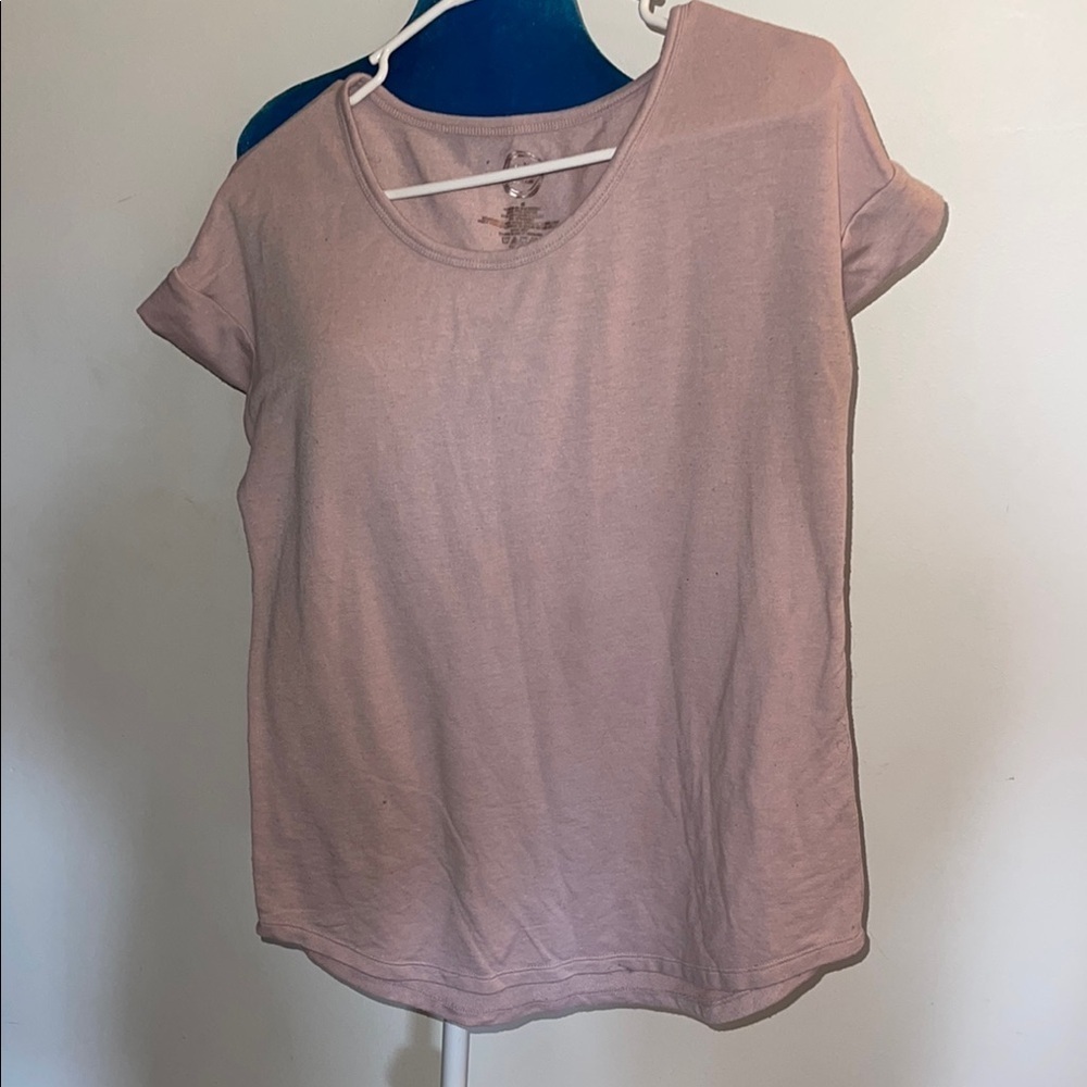 Maurices Light Pink Short Sleeve Tee